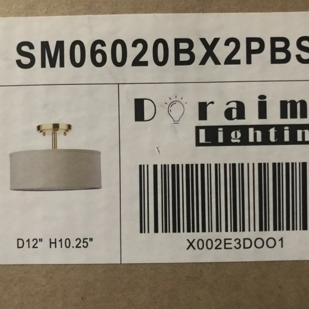 COPY - Flush Mount Ceiling Light Comes New